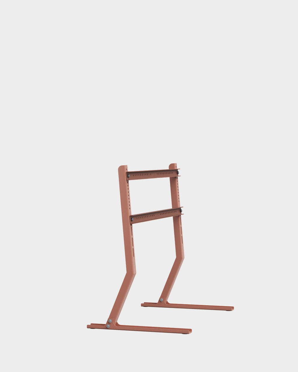 Pedestal Bendy Low Stand TV Stands 005 Dusty Rose