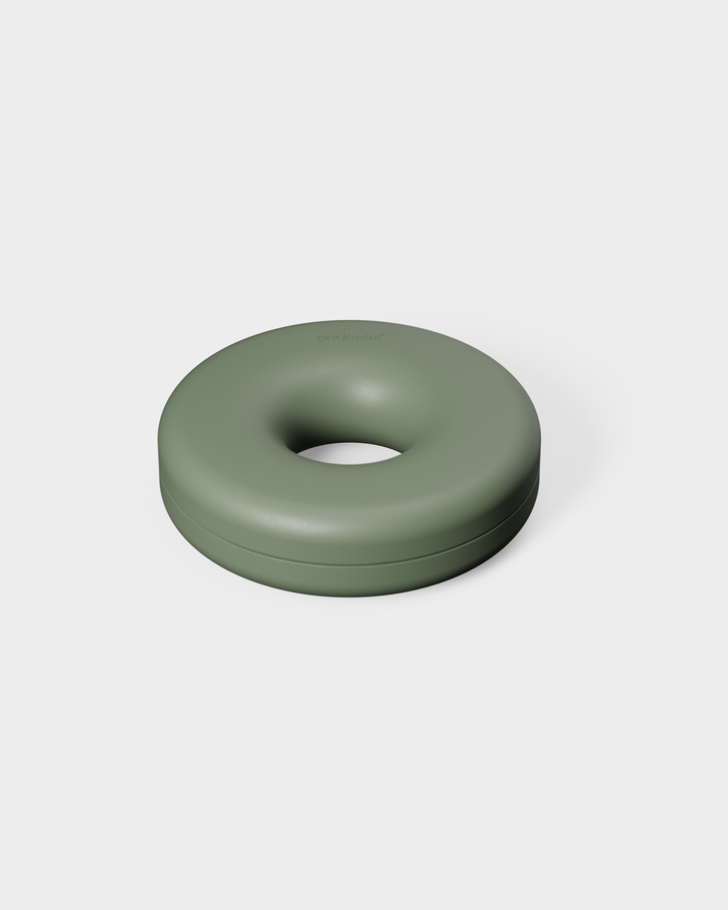 Pedestal Cable Bagel Cable Managers 019 Mossy Green